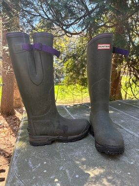 Hunter rain boots